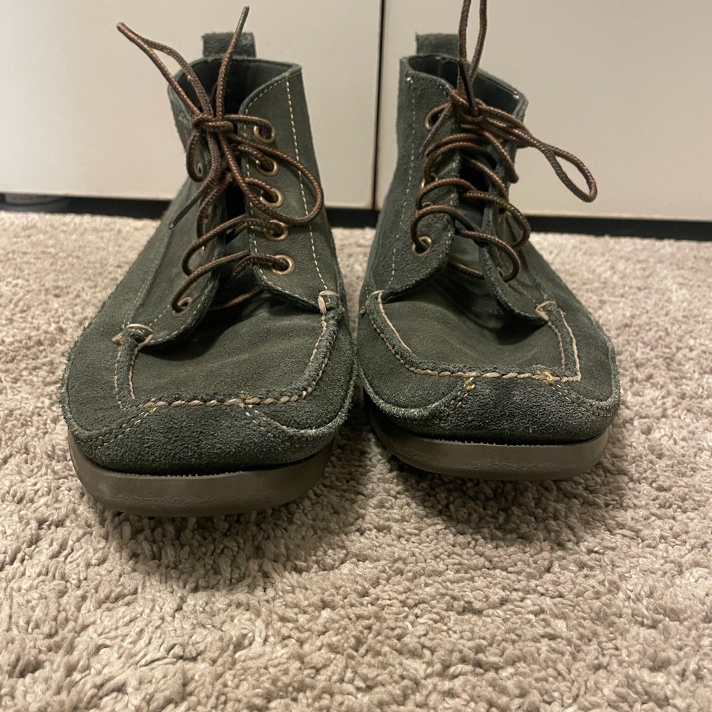 L.L. Bean Men's Dark Green Boots
